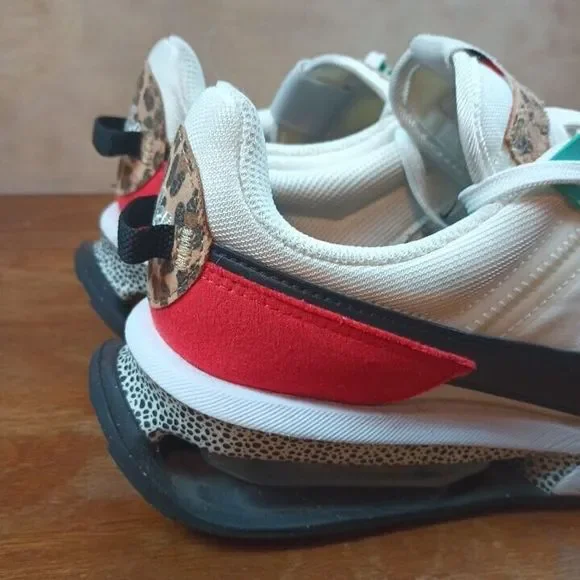 Nike Air Max Pre-Day SE Safari Women's 8.5 White Red Sneakers DH5111-100 - Picture 2 of 16